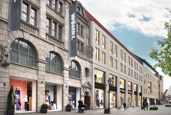 RÖDL Hochbau neues Projekt: Wohn- und Geschäftshaus am Nürnberger Ludwigsplatz